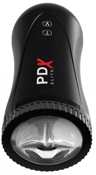 Черный автоматический мастурбатор-ротик Moto Stroker - Pipedream - в Ярославле купить с доставкой