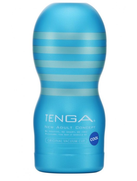 Мастурбатор с охлаждающей смазкой TENGA Original Vacuum Cup Cool - Tenga - в Ярославле купить с доставкой