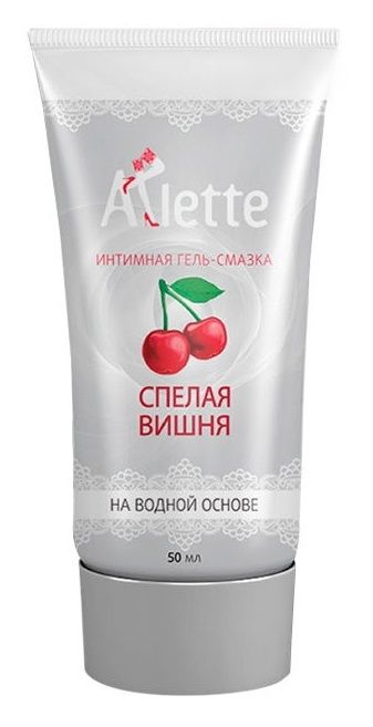 Интимная гель-смазка на водной основе Arlette  Спелая вишня  - 50 мл. - Arlette - купить с доставкой в Ярославле
