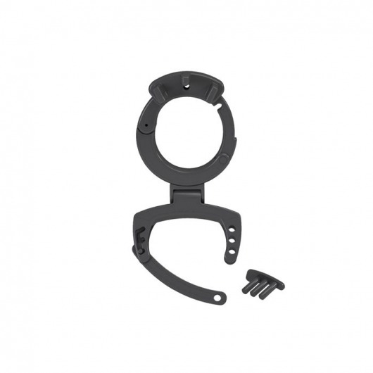 Кольцо с зажимом для мошонки для пояса верности Pubic Enemy - MyStim - купить с доставкой в Ярославле