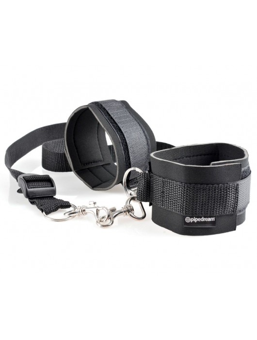 Набор для бондажа Cuff And Tether Set - Pipedream - купить с доставкой в Ярославле