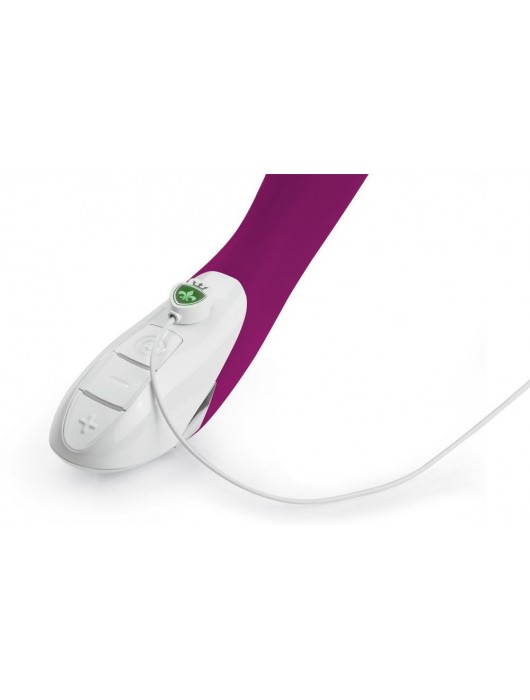 Двойной лиловый вибратор Mystim Bon Aparte - 25 см. - MyStim