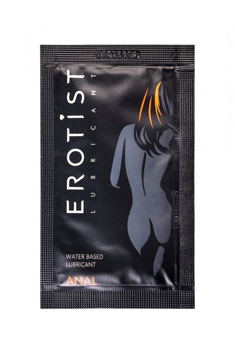 Пробник лубриканта на водной основе Erotist Anal - 4 мл. - Erotist Lubricants - купить с доставкой в Ярославле