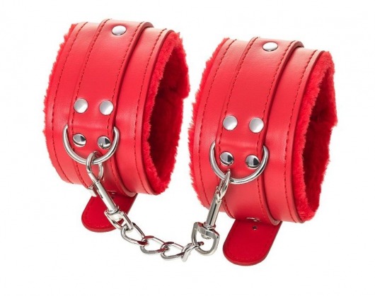 Красные оковы Anonymo из искусственной кожи - ToyFa - купить с доставкой в Ярославле