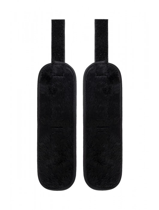 Серебристо-черные наручники Anonymo - ToyFa - купить с доставкой в Ярославле