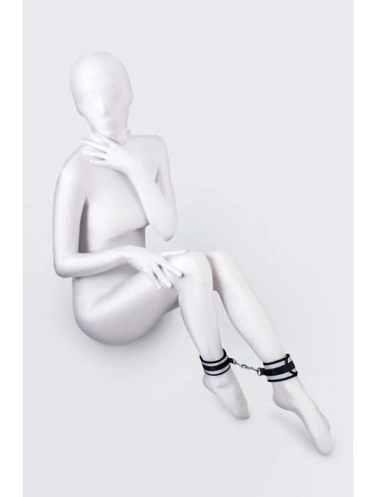 Серебристо-черные оковы Anonymo - ToyFa - купить с доставкой в Ярославле