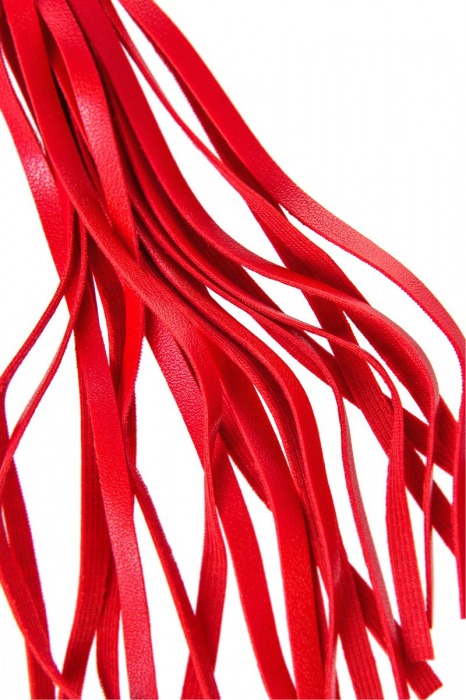 Красно-черный флоггер Anonymo - 28 см. - ToyFa - купить с доставкой в Ярославле