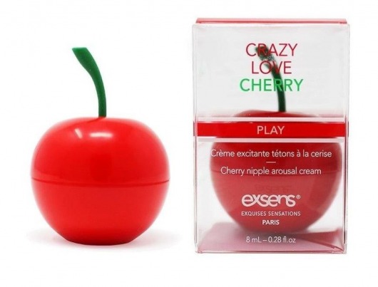 Крем для стимуляции сосков Crazy Love Cherry - 8 мл. - Exsens - купить с доставкой в Ярославле