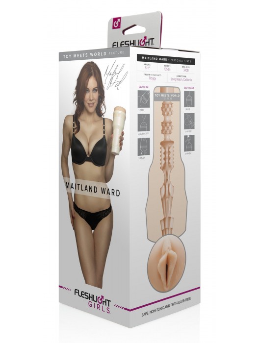 Мастурбатор-вагина Fleshlight Girls - Maitland Ward Toy Meets World - Fleshlight - в Ярославле купить с доставкой