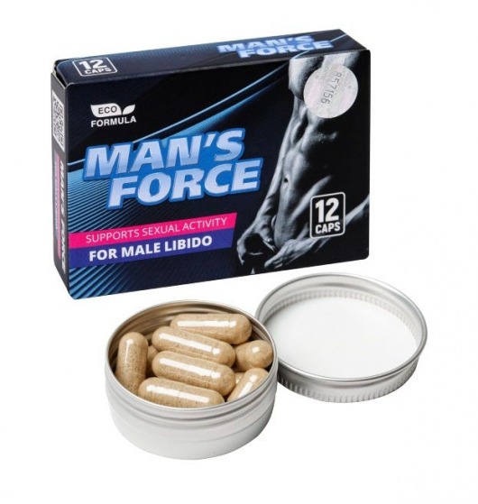 Пищевой концентрат для мужчин MANS FORCE  - 12 капсул - Sitabella - купить с доставкой в Ярославле