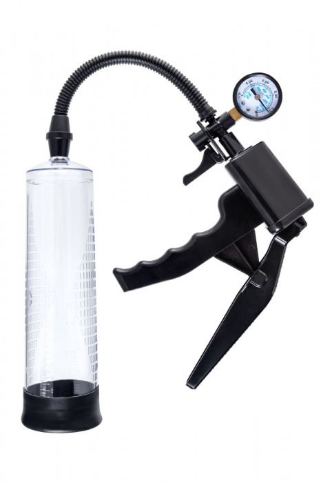 Прозрачная механическая помпа для пениса Viggo - Sexus - в Ярославле купить с доставкой