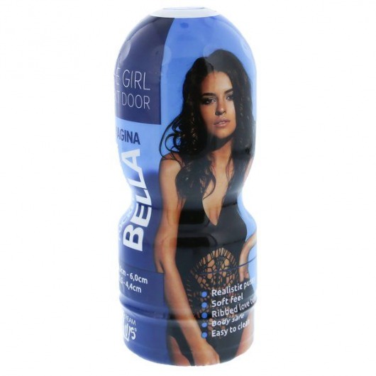 Телесный мастурбатор-вагина в тубе Bella - Dream Toys - в Ярославле купить с доставкой