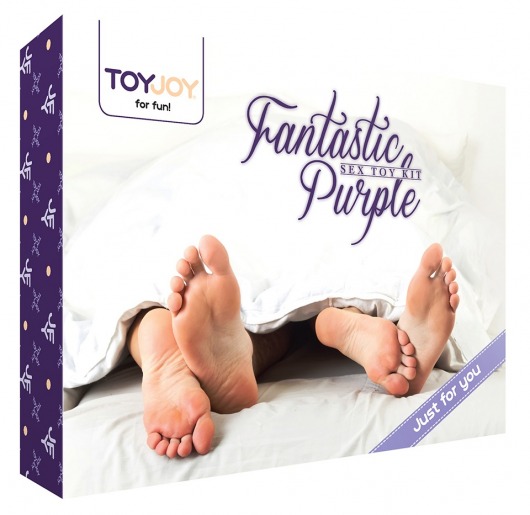 Эротический набор FANTASTIC PURPLE SEX TOY KIT - Toy Joy - купить с доставкой в Ярославле