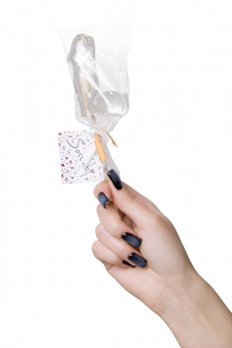 Прозрачный леденец в форме фаллоса со вкусом пина колады - Sosuчki - купить с доставкой в Ярославле