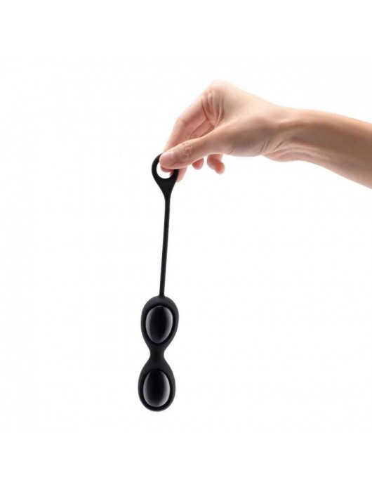 Тренажеры йони Le Wand Crystal Yoni Eggs из черного обсидиана - Le Wand