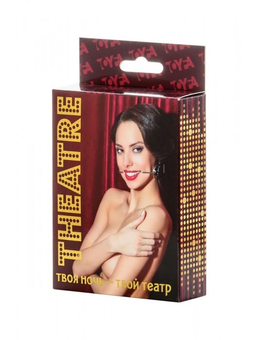 Кляп-крючок на чёрном кожаном ремешке - ToyFa - купить с доставкой в Ярославле