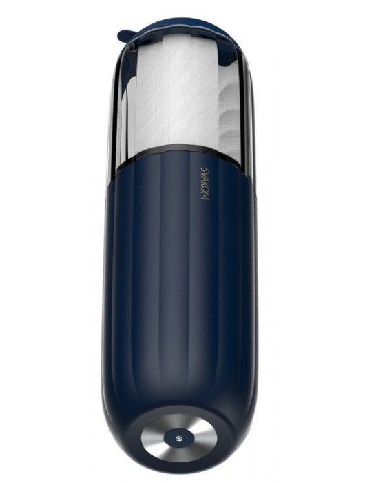 Черно-белый интерактивный мастурбатор Alex Neo 2 - Svakom - в Ярославле купить с доставкой