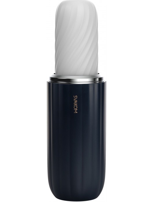 Черно-белый интерактивный мастурбатор Alex Neo 2 - Svakom - в Ярославле купить с доставкой