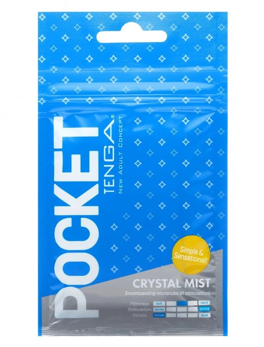 Карманный мастурбатор Crystal Mist - Tenga - в Ярославле купить с доставкой