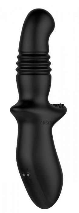 Черный вибромассажер простаты Nexus Thrust с возвратно-поступательными движениями - Nexus Range - в Ярославле купить с доставкой