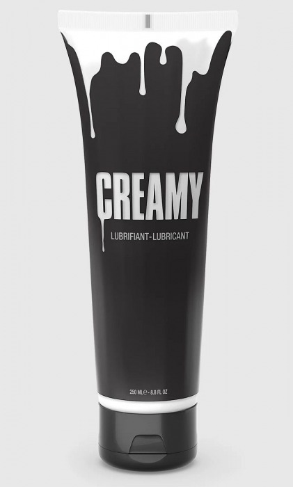 Смазка на водной основе Creamy с консистенцией спермы - 250 мл. - Strap-on-me - купить с доставкой в Ярославле