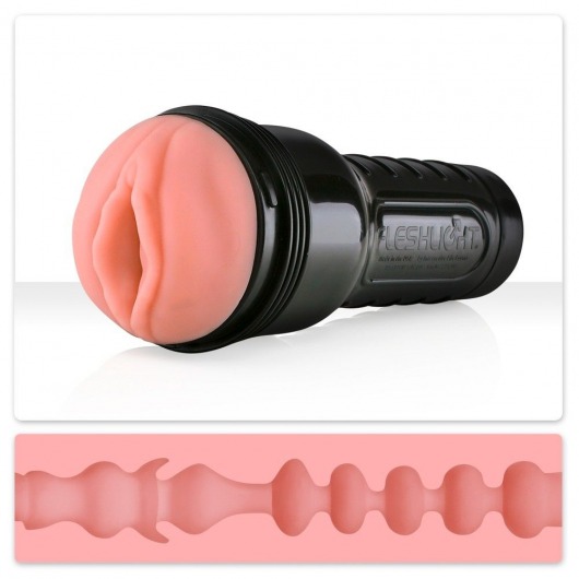 Мастурбатор-вагина Fleshlight - Pink Lady Mini-Lotus - Fleshlight - в Ярославле купить с доставкой