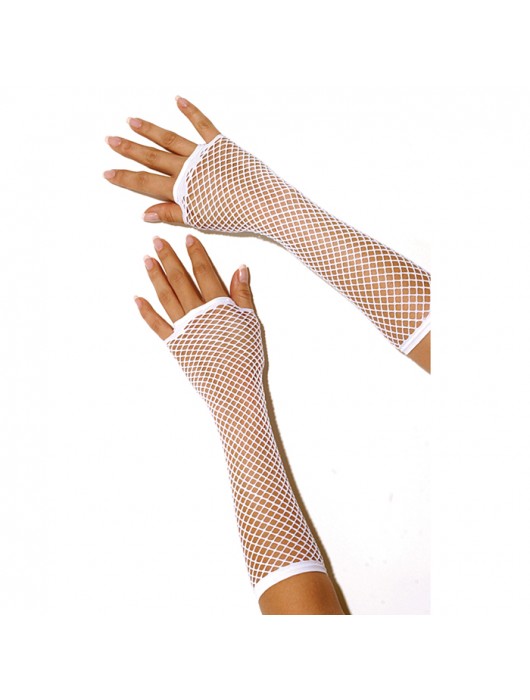 Длинные перчатки в сетку - Electric Lingerie купить с доставкой