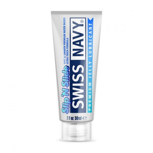 Лубрикант-желе на водной основе Premium Jelly Lubricant - 59 мл. - Swiss navy - купить с доставкой в Ярославле