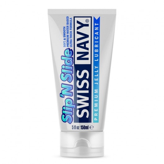 Лубрикант-желе на водной основе Premium Jelly Lubricant - 150 мл. - Swiss navy - купить с доставкой в Ярославле