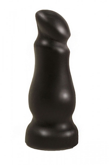 Чёрный массажёр простаты с приплюснутой головкой - 13 см. - LOVETOY (А-Полимер) - в Ярославле купить с доставкой
