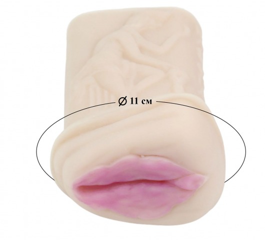 Мастурбатор-вагина из киберкожи - LOVETOY (А-Полимер) - в Ярославле купить с доставкой