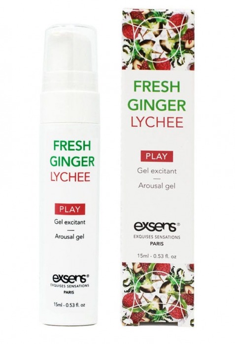 Возбуждающий гель Fresh Ginger Lychee Arousal Gel - 15 мл. - Exsens - купить с доставкой в Ярославле