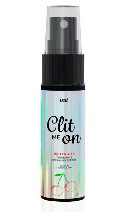 Клиторальный возбуждающий спрей Clit Me On Red Fruits - 12 мл. - INTT - купить с доставкой в Ярославле