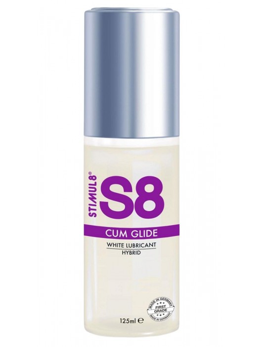 Гибридный лубрикант S8 Hybrid Cum Glide с консистенцией спермы - 125 мл. - Stimul8 - купить с доставкой в Ярославле