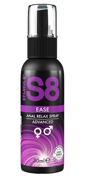 Расслабляющий анальный спрей S8 Ease Anal Relax Spray - 30 мл. - Stimul8 - купить с доставкой в Ярославле
