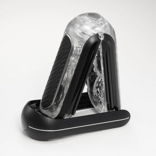 Черный мастурбатор Tenga Flip Zero Gravity с вибрацией - Tenga - в Ярославле купить с доставкой