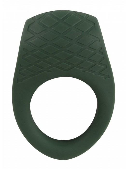 Зеленое эрекционное виброкольцо Luxurious Vibro Cock Ring - Orion - в Ярославле купить с доставкой