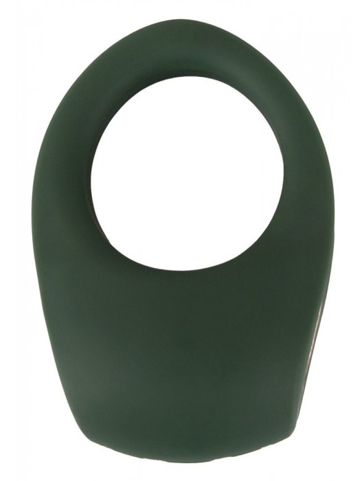 Зеленое эрекционное виброкольцо Luxurious Vibro Cock Ring - Orion - в Ярославле купить с доставкой