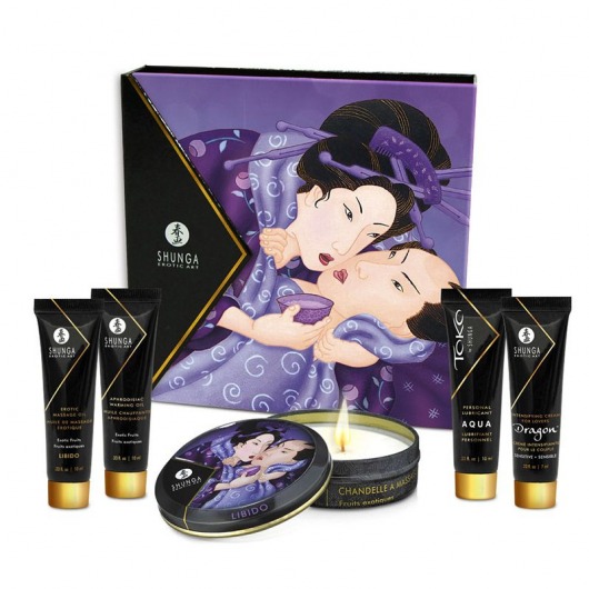 Подарочный набор Geishas secret из 5 предметов - Shunga - купить с доставкой в Ярославле