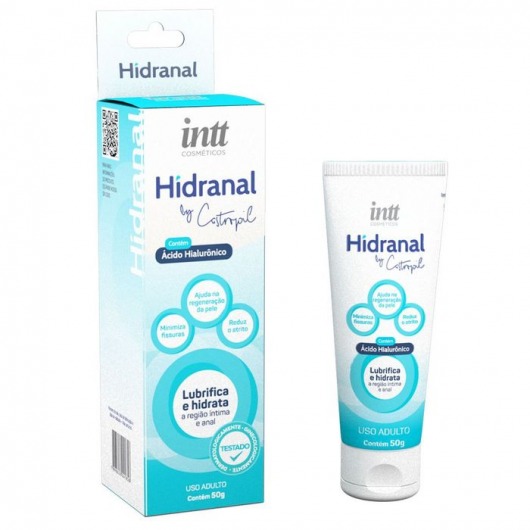 Лубрикант на водной основе Hidranal с гиалуроновой кислотой - 50 гр. - INTT - купить с доставкой в Ярославле