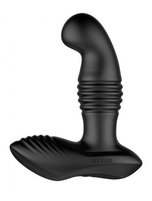 Черный массажер простаты Nexus Thrust с возвратно-поступательными движениями - 13,8 см. - Nexus Range - в Ярославле купить с доставкой