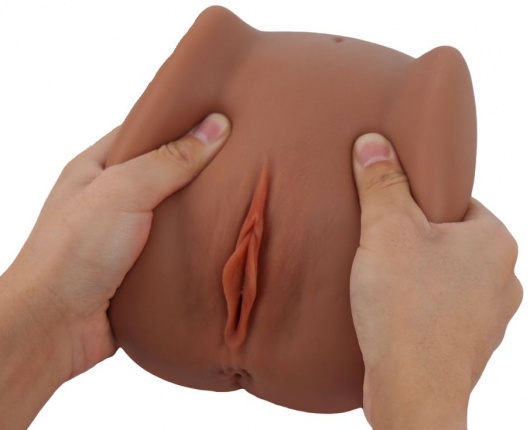 Мастурбатор Black Beauty - вагина и анус - S-HANDE - в Ярославле купить с доставкой