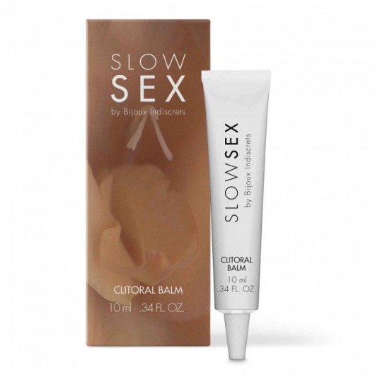 Бальзам для клитора Slow Sex Clitoral Balm - 10 мл. - Bijoux Indiscrets - купить с доставкой в Ярославле