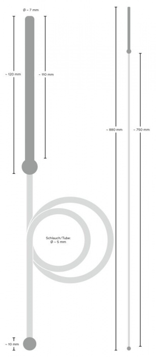 Уретральный катетер Piss To Mouth Dilator - Orion - купить с доставкой в Ярославле