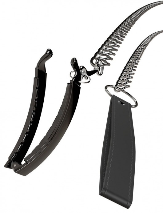 Зажим для половых губ с поводком Pussy Clamp With A Leash - Orion - купить с доставкой в Ярославле