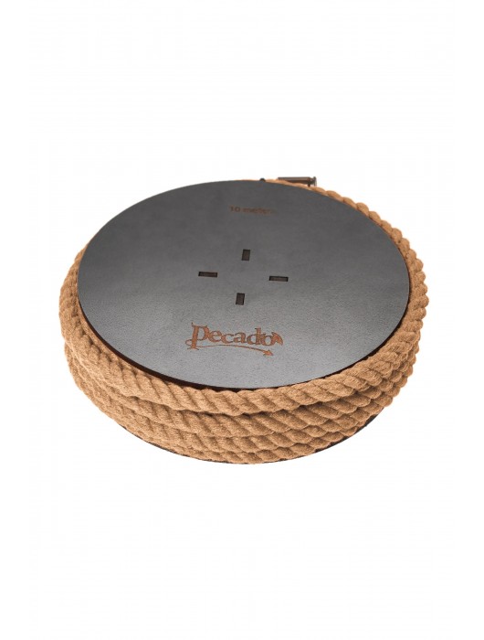 Джутовая веревка для шибари на катушке - 10 м. - Pecado - купить с доставкой в Ярославле