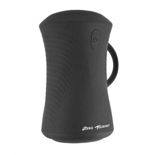 Черный вибромастурбатор с гироскопом Gyro Stroke - Zero Tolerance - в Ярославле купить с доставкой