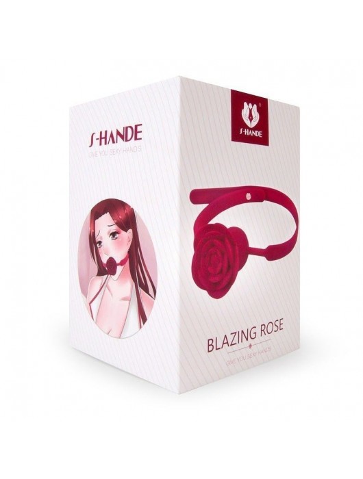 Розовый виброкляп Blazing Rose - S-HANDE - купить с доставкой в Ярославле