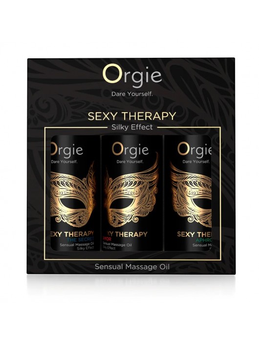 Набор массажных масел Sexy Therapy (3 флакона по 30 мл.) - ORGIE - купить с доставкой в Ярославле