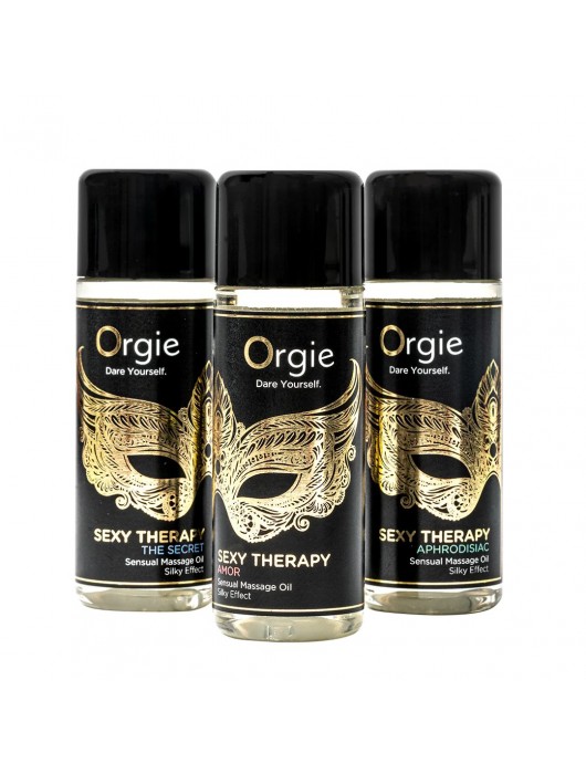 Набор массажных масел Sexy Therapy (3 флакона по 30 мл.) - ORGIE - купить с доставкой в Ярославле